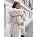 R&B | Winterjacke mit Kapuze für Frauen Ideal bei kaltem Wetter