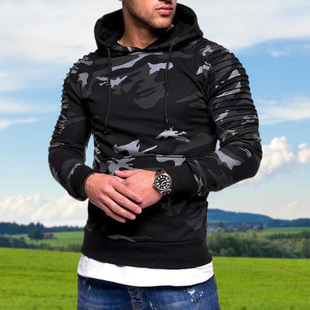 R&B | Camouflage Kapuzenpullover