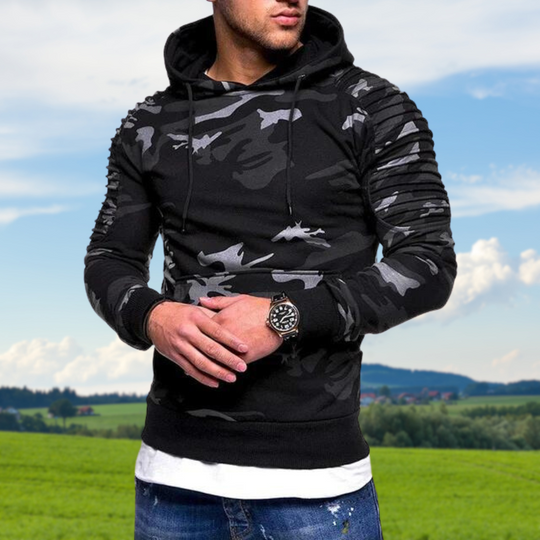 R&B | Camouflage Kapuzenpullover