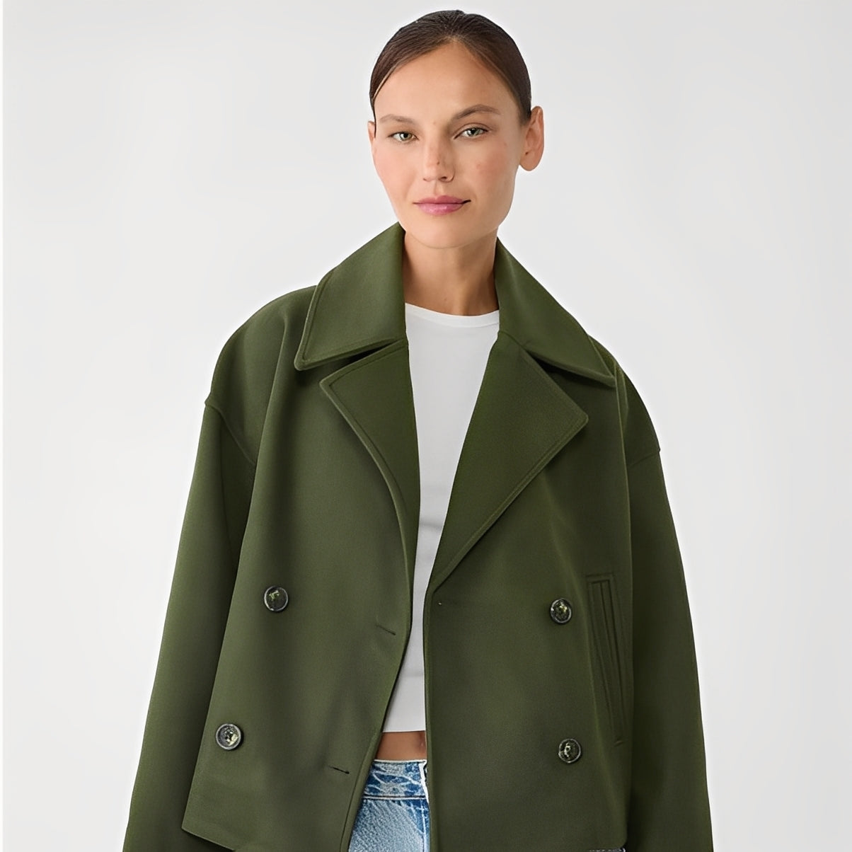 R&B | Freizeit, locker sitzende Kurzjacke für Frauen