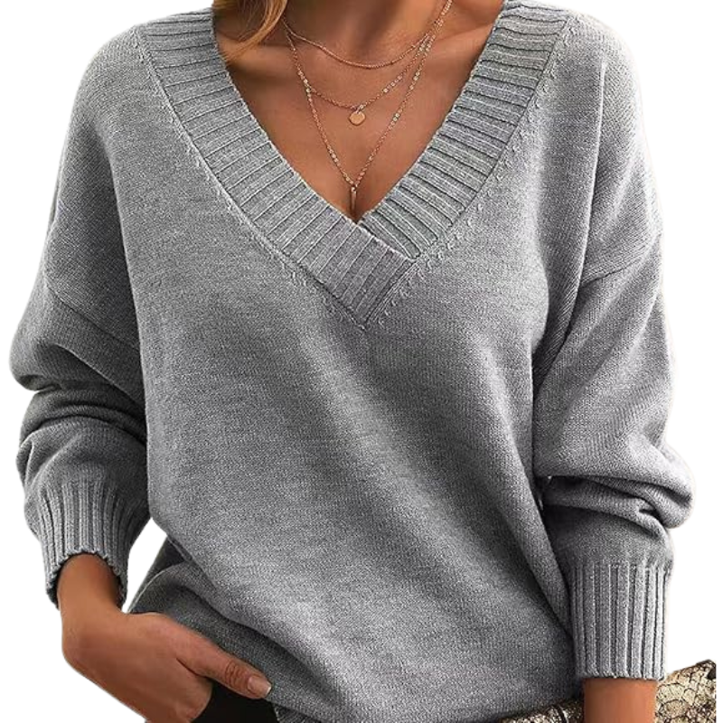 R&B | Schicker V-Ausschnitt Pullover für Frauen