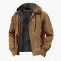 R&B | Freizeitjacke mit Kapuze und Reißverschluss - Urban Streetwear Übergangsjacke