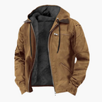 R&B | Freizeitjacke mit Kapuze und Reißverschluss - Urban Streetwear Übergangsjacke
