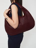 R&B | Luxus Damen Handtasche mit Geflochtenem Design