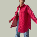R&B | Klassisch gesteppte Jacke mit Druckknöpfen
