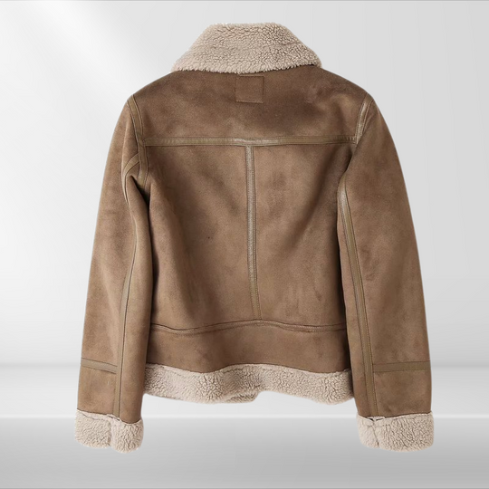 R&B | Damen-Sherpa-Bomberjacke