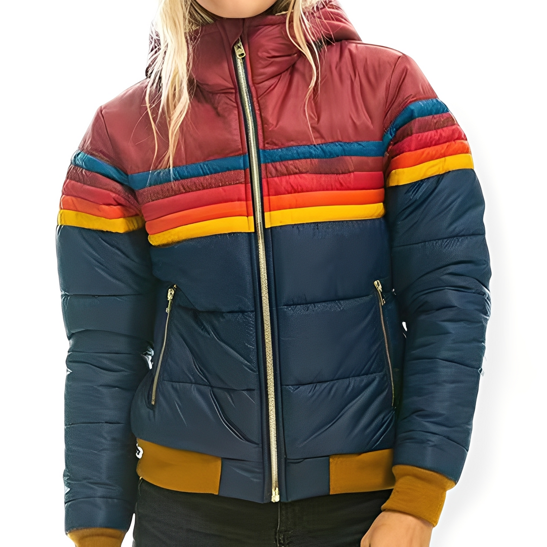 R&B | Klassische Parka-Jacke mit Kapuze für Damen