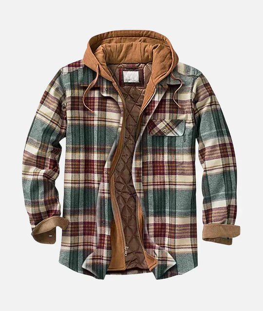 R&B | Karierte Patchworkjacke