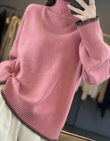 R&B | Rollkragenpullover Mode Lose