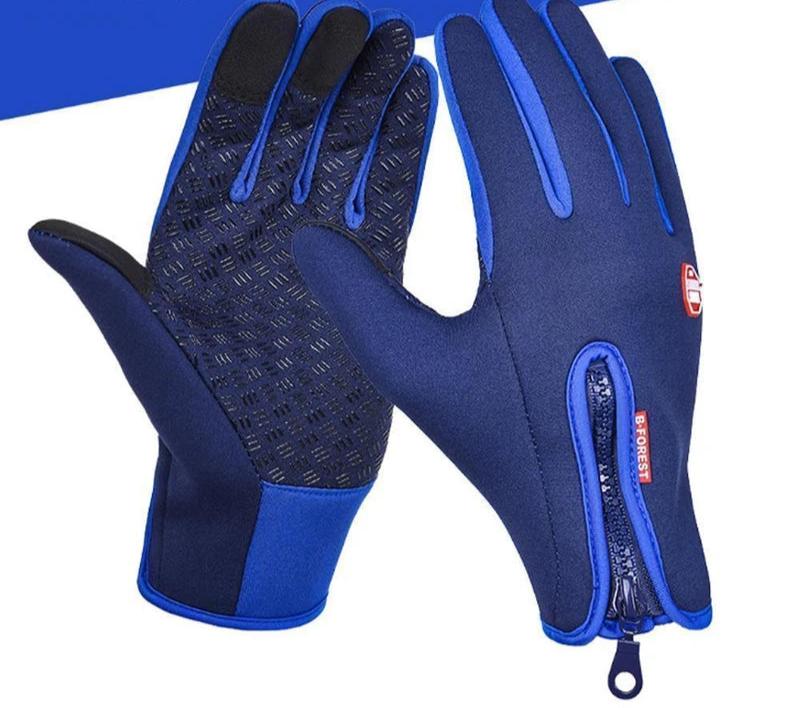 R&B - Winddichte Touchscreens Thermohandschuhe, (2er-Pack)