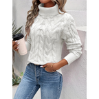 R&B | Klassischer Eleganter Rollkragenpullover