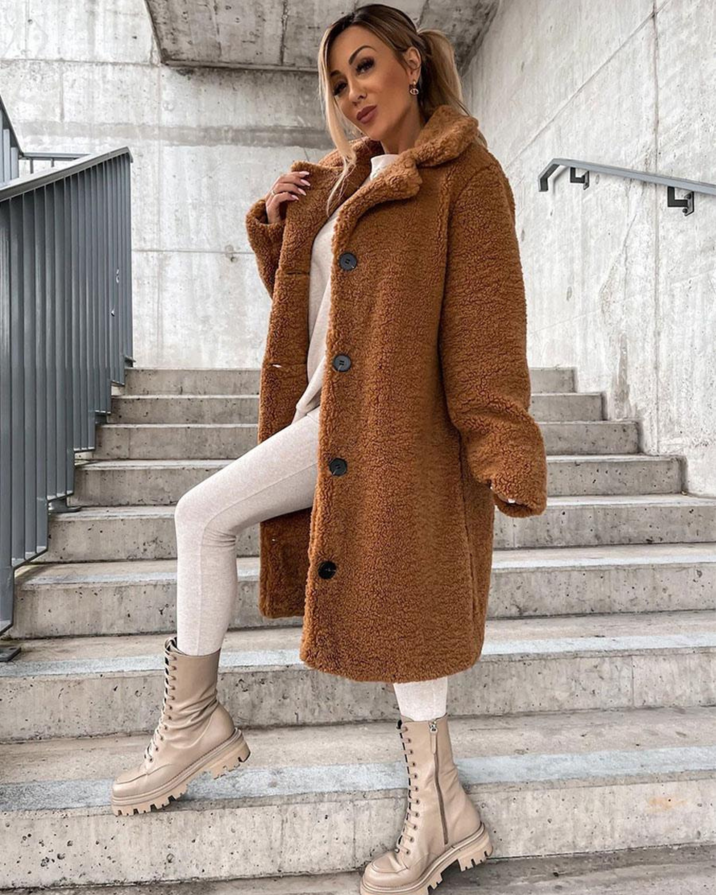 R&B | Supreme Soft Teddy Coat