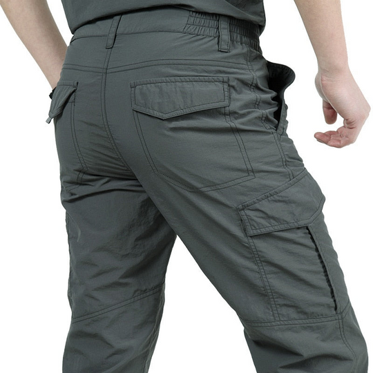 R&B | Funktionale und Stilvolle Herren Cargo Hose mit Praktischen Klappen Taschen
