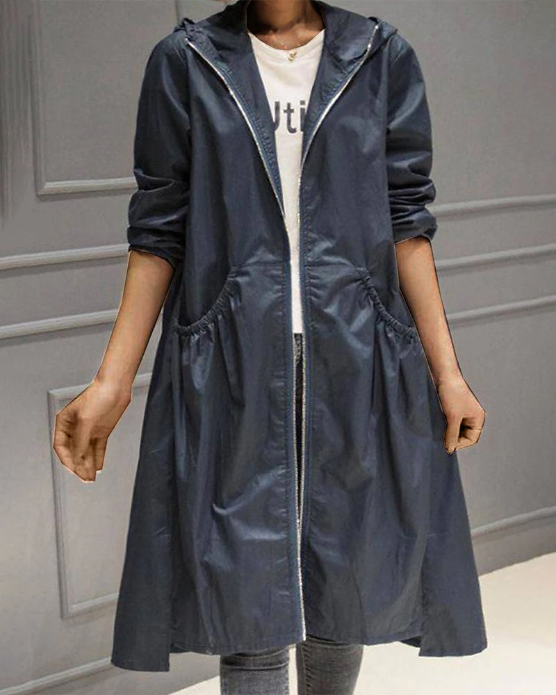 langer Trenchcoat - Caroline