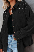 R&B | Cordura-hemdjacke mit Nieten Baumwollmischung Trendy und Modern