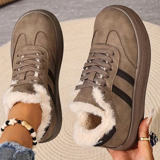 Bequeme Baumwoll-Sneaker mit warmem Innenfutter R&B R&B