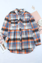 R&B | Checkered Shirt With A-cut Cotton Blend Ideal for Everyday Look