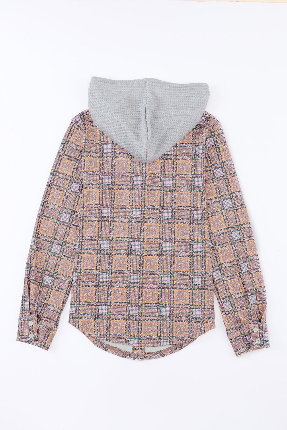 R&B | Gesmusterte Hemd mit Kapuze Polyester Ideal für Den Alltag