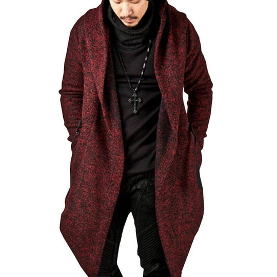 R&B | Herren Kapuzenjacke mit unregelmäßigem Saum