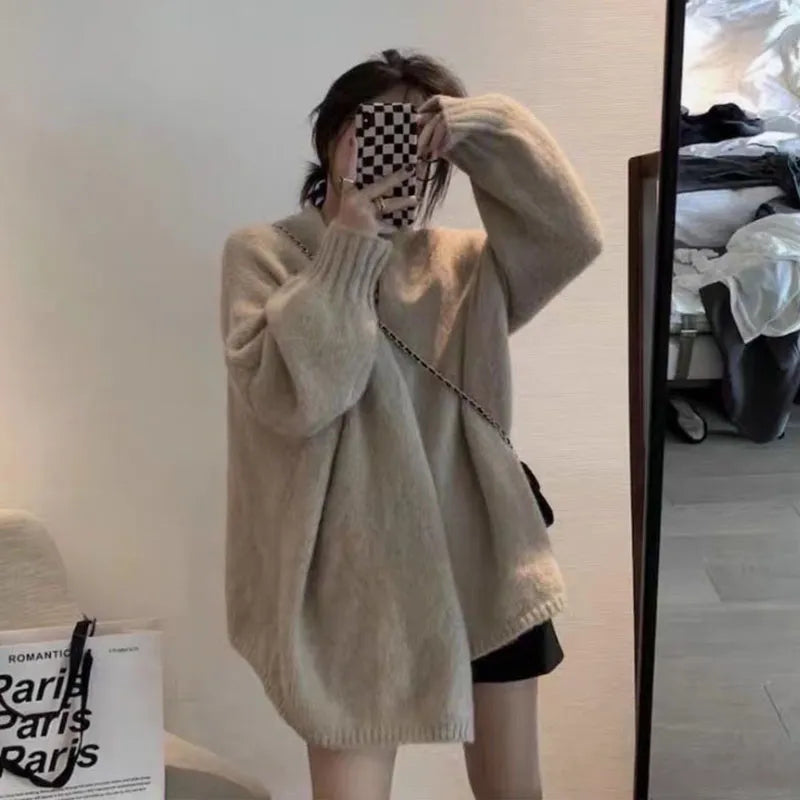 R&B | Gemütlicher Oversized Strickcardigan mit Knopfverschluss