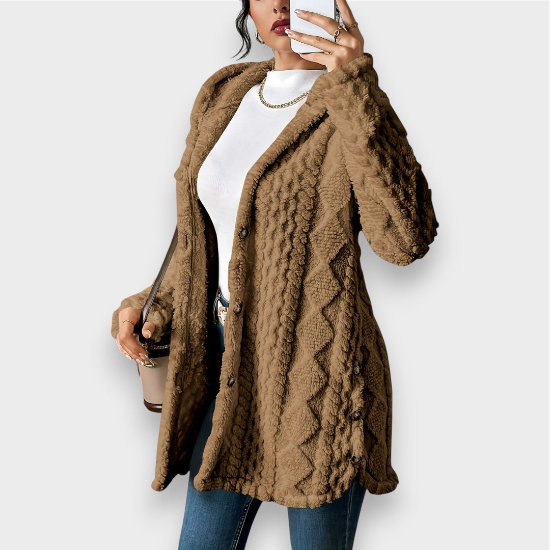 R&B | Plüsch-Hoodie-Cardigan-Pullover