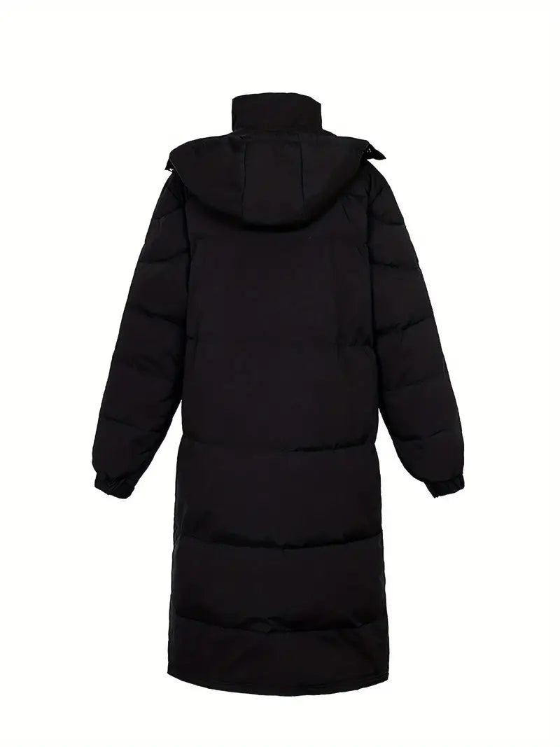 R&B | Warme Lange Gesteppte Winterjacke für Männer
