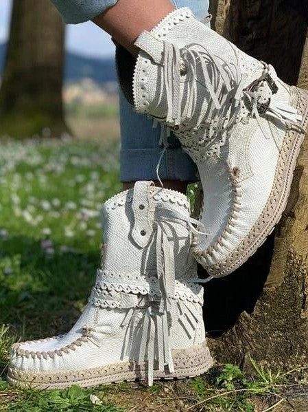 R&B | Westernstiefel mit Fransen