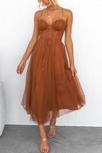R&B | Modernes prinses chiffon Kleid