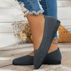 Lässige Atmungsaktive Flache Schuhe R&B