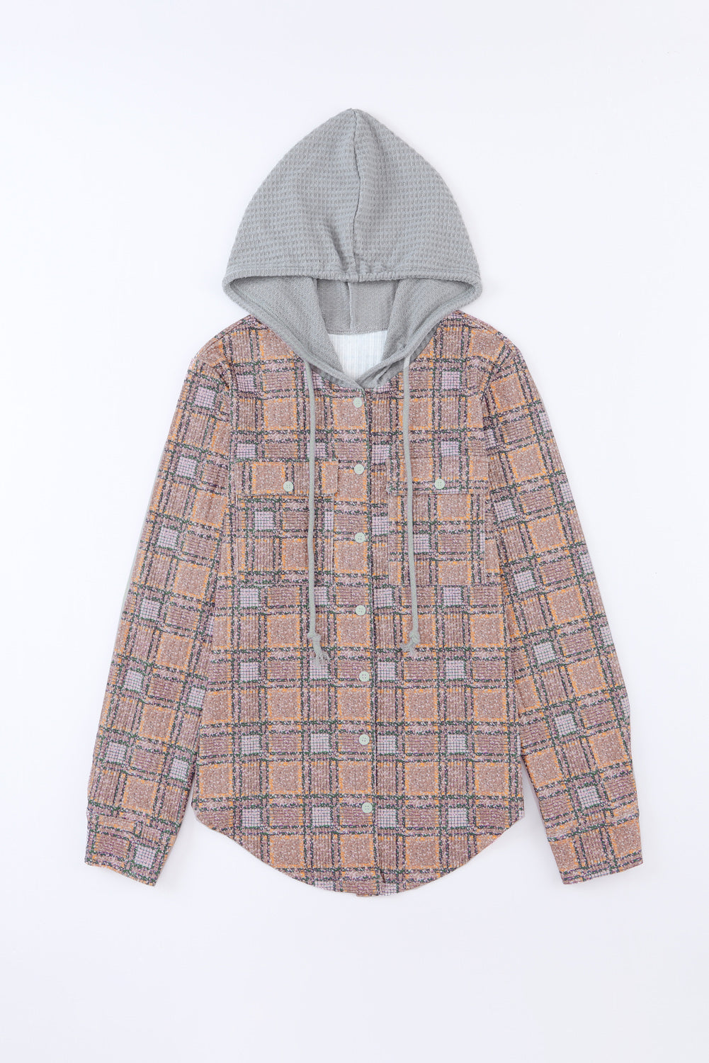 R&B | Gesmusterte Hemd mit Kapuze Polyester Ideal für Den Alltag