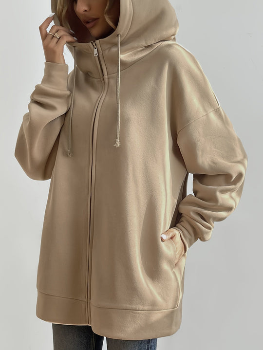R&B | Lässiger Sport Kapuzenzipper Pullover