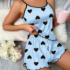 R&B | Hosenträgerweste Shorts Loungewear Set