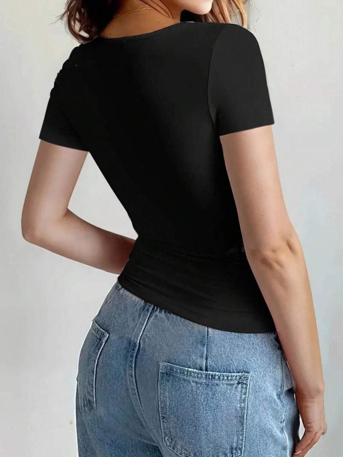 R&B | Rundhalsausschnitt Kurzarm T-Shirt