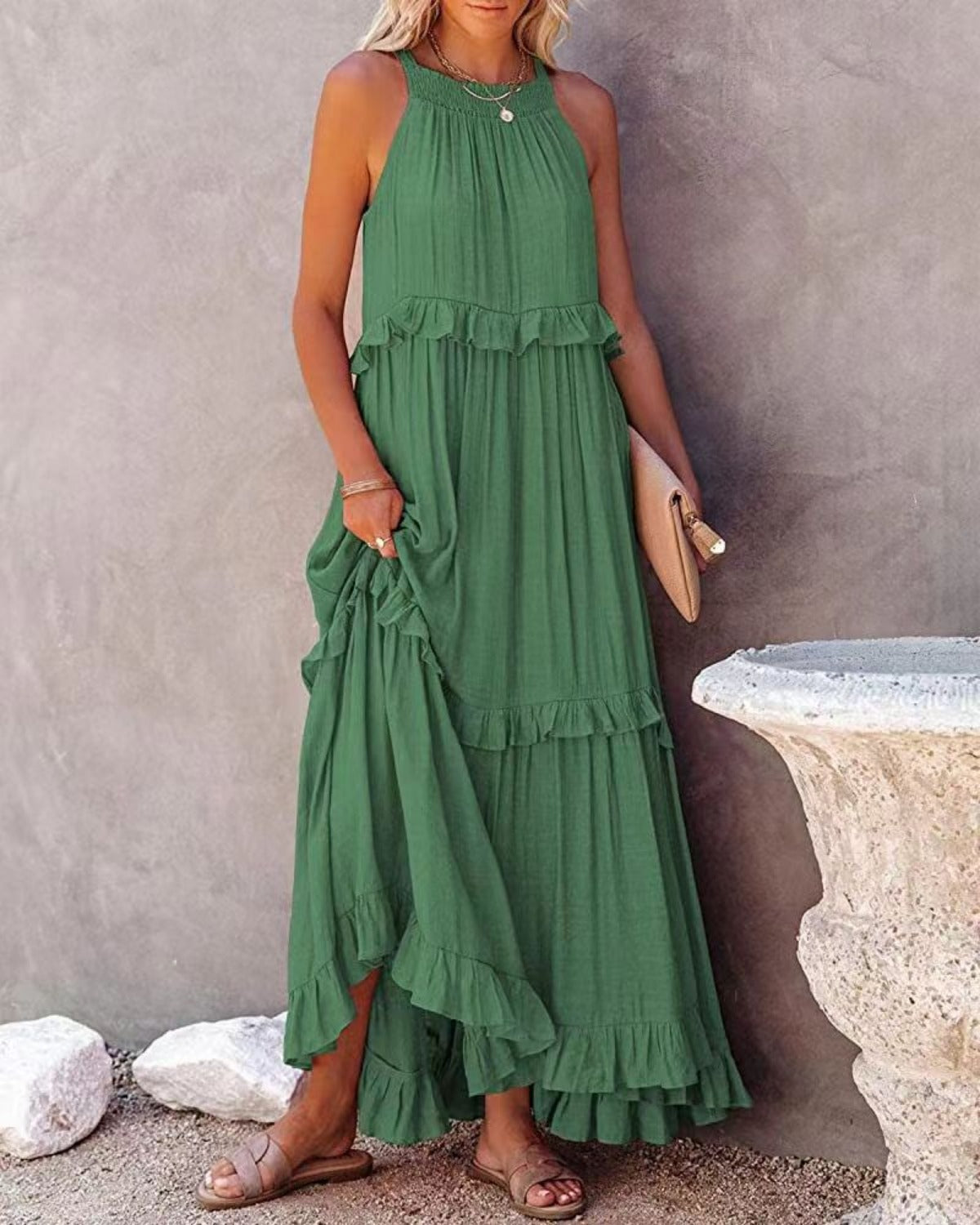 R&B | Langes Kuchenkleid Kleid