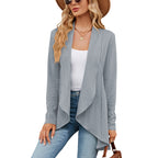 R&B | Langärmelige Jacke für Damen In Uni-Farbe
