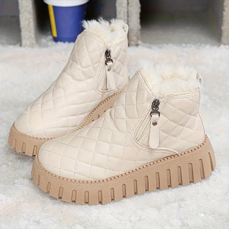 Warme Damen-Schneestiefel R&B R&B