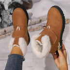 Warme Schlupfstiefel mit rutschfester Sohle R&B R&B