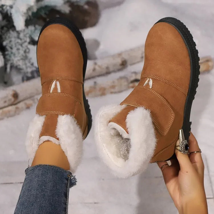 Warme Schlupfstiefel mit rutschfester Sohle R&B R&B