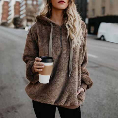R&B | Warme Fluffy Hoodie