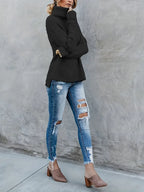 R&B | Pullover mit Rollkragenpullover