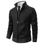 R&B | Jacquard Strickjacke für Herren