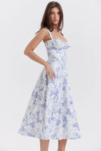 Trendiges Bustier-Sommerkleid für Damen | Elegant und Figurschmeichelnd