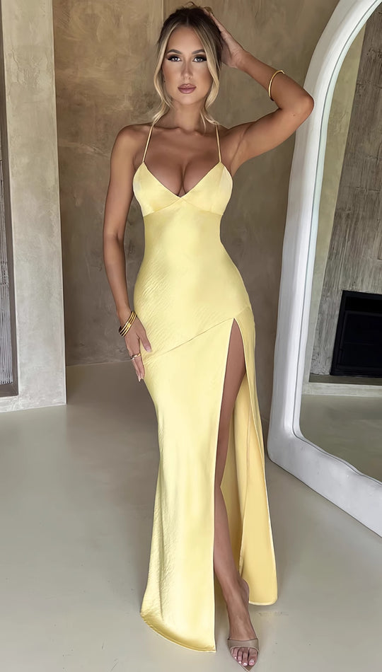 R&B | Sexy Kleid mit V-Ausschnitt