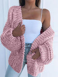 R&B | Chunky Strickcardigan Weich und Warm Trendiger Komfort