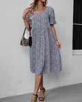 EB - Elegantes Kleid mit floralem Muster