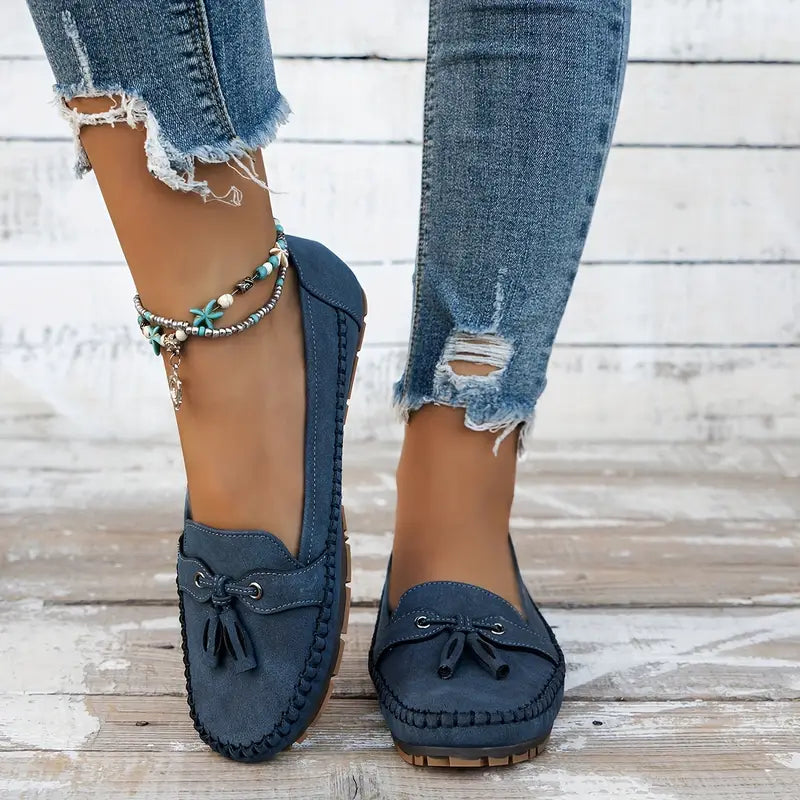 R&B | Klassische Wild Loafer mit Quastendetail für Damen