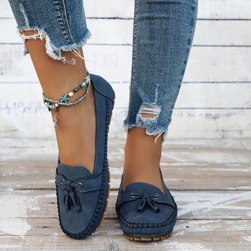 R&B | Klassische Wild Loafer mit Quastendetail für Damen