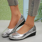 Atmungsaktive Lederschuhe mit rutschfester Sohle R&B R&B