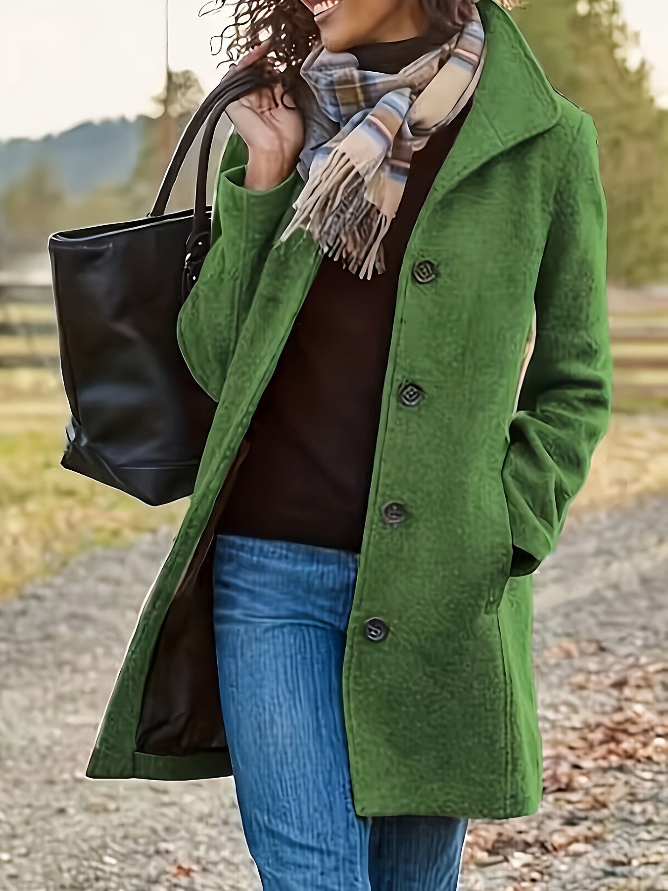 R&B | Plüschjacke Polyester Warm und Stilvoll