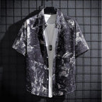 R&B | Lockeres Blumenhemd im Hongkong-Stil